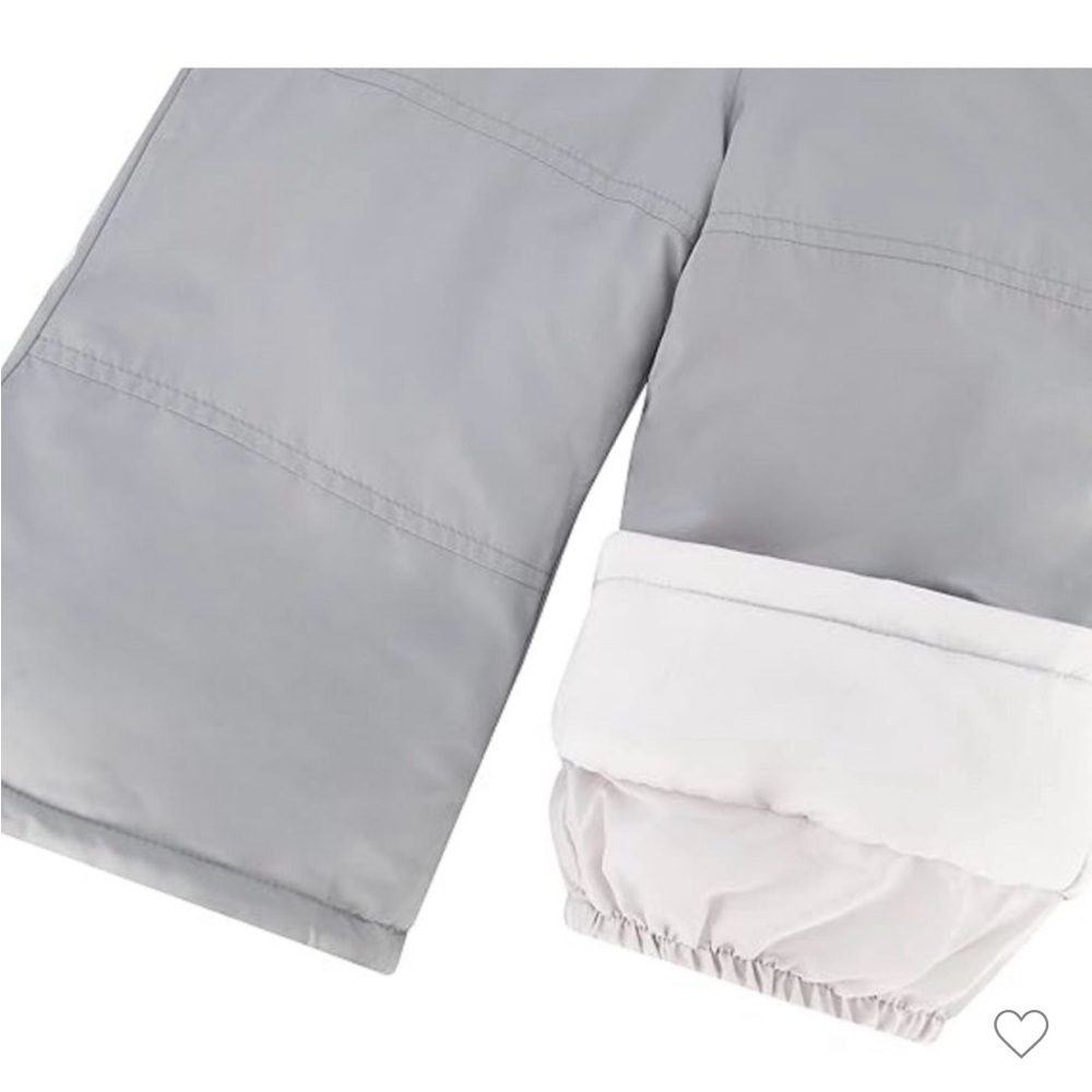 Jessica Simpson Kids Overalls in Soft Gray - Picture 3 of 6